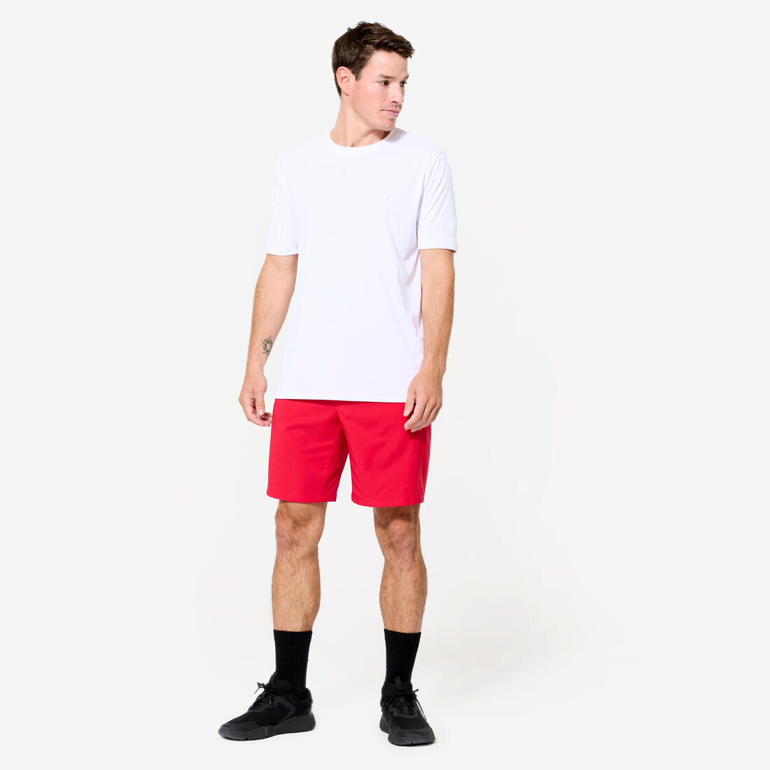 Short de fitness avec poches zippées