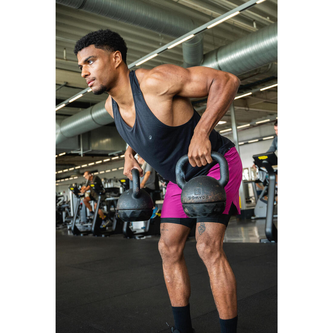 Débardeur stringer de musculation dos nageur homme