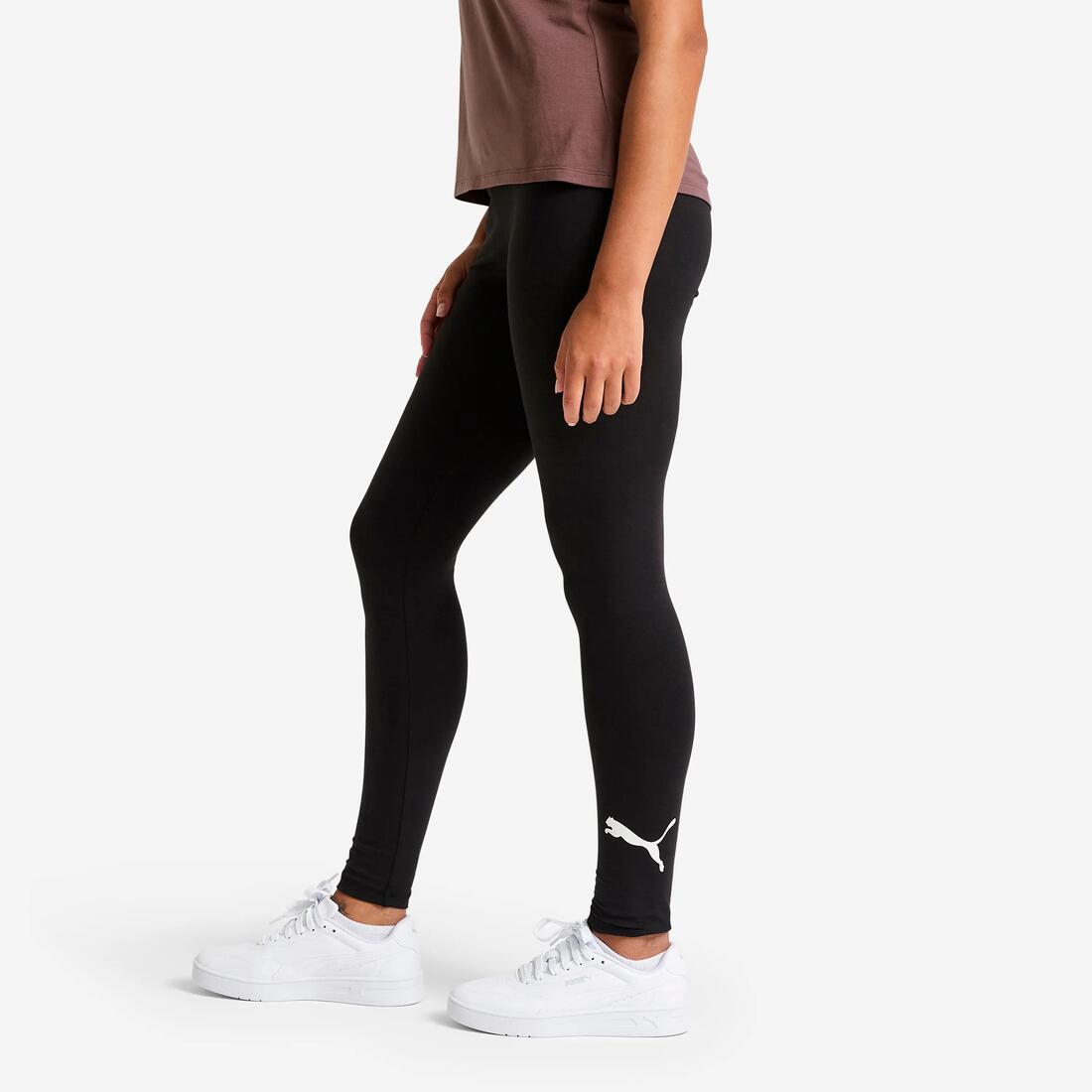 Legging de fitness 7/8 noir, femme