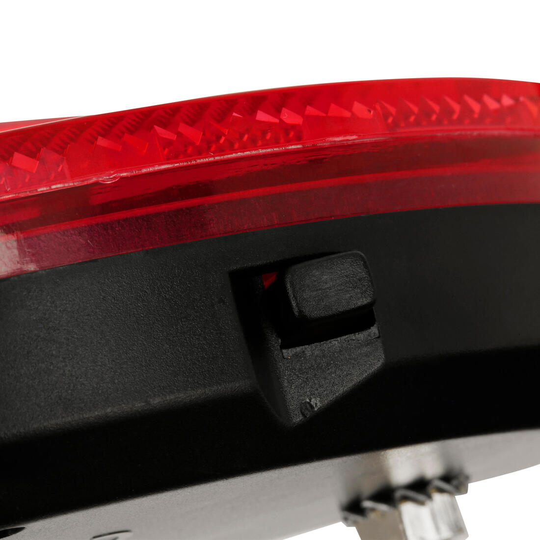 ECLAIRAGE VELO ARRIERE A PILE LED 80MM