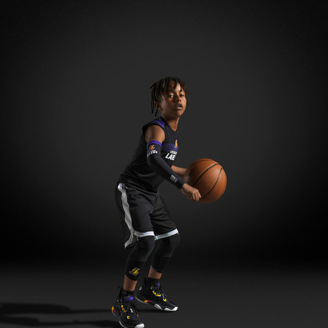 Sous-maillot basketball NBA Los Angeles Lakers sans manche Enfant - UT500