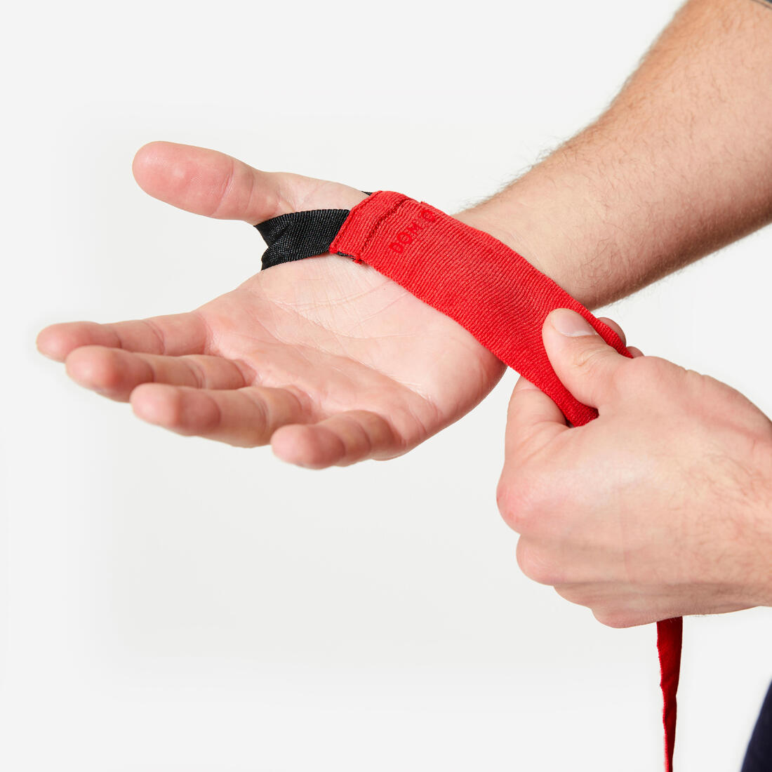 Bandes de boxe 2,5m rouges