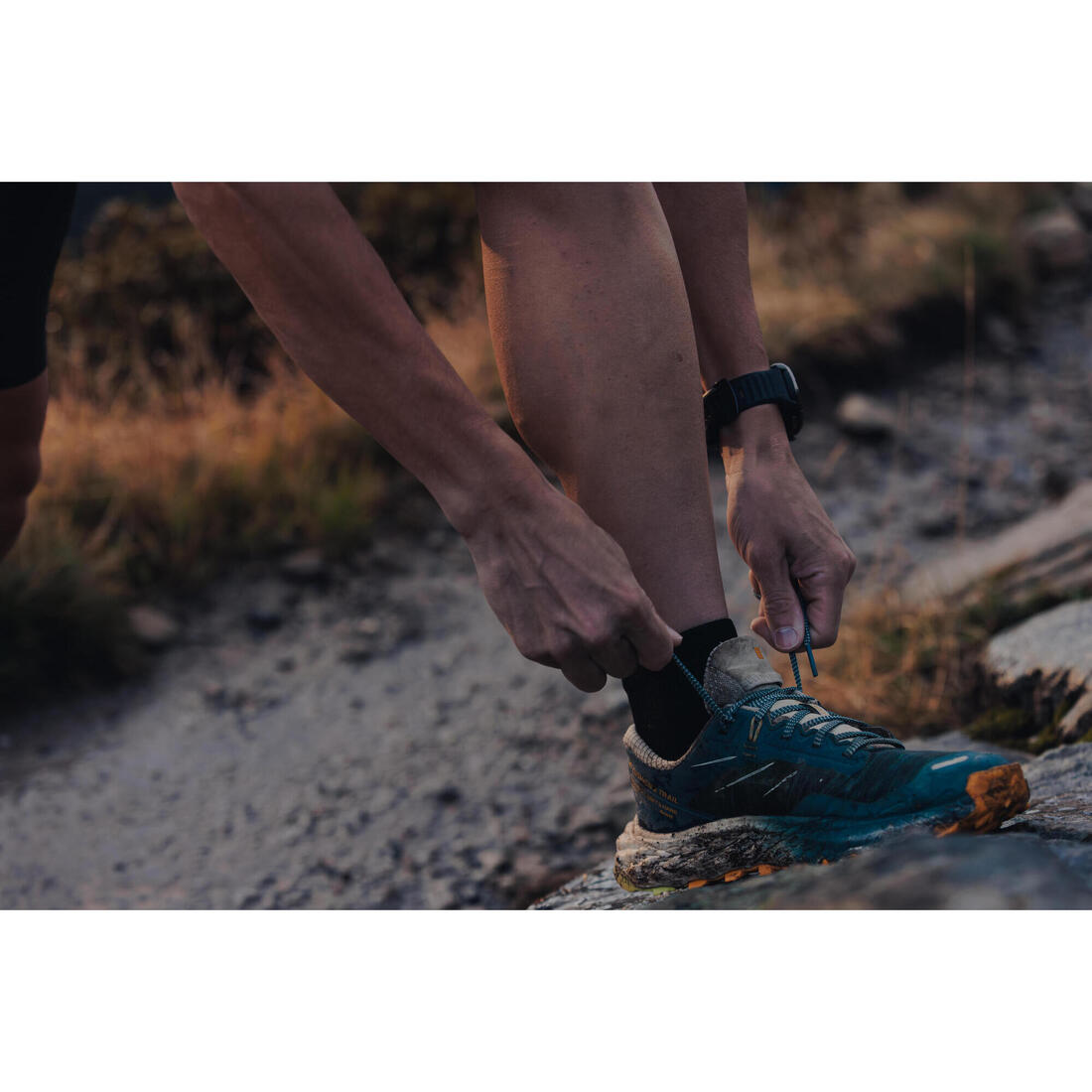 Chaussures de trail running homme EVADICT MT CUSHION 2 Noires Edition limitée