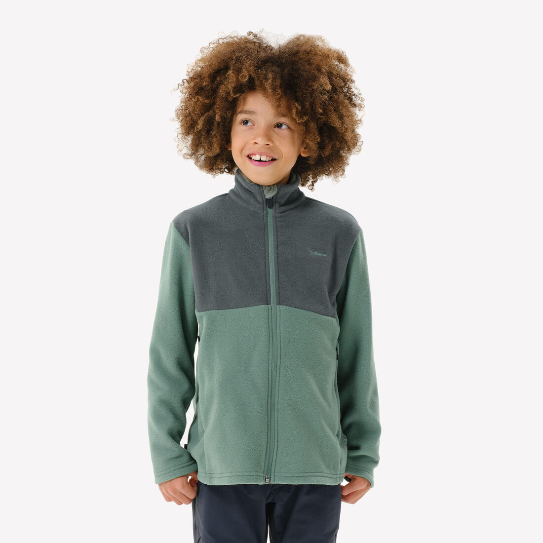 Veste polaire de randonnée enfant 7-15 ans, MH500 zip