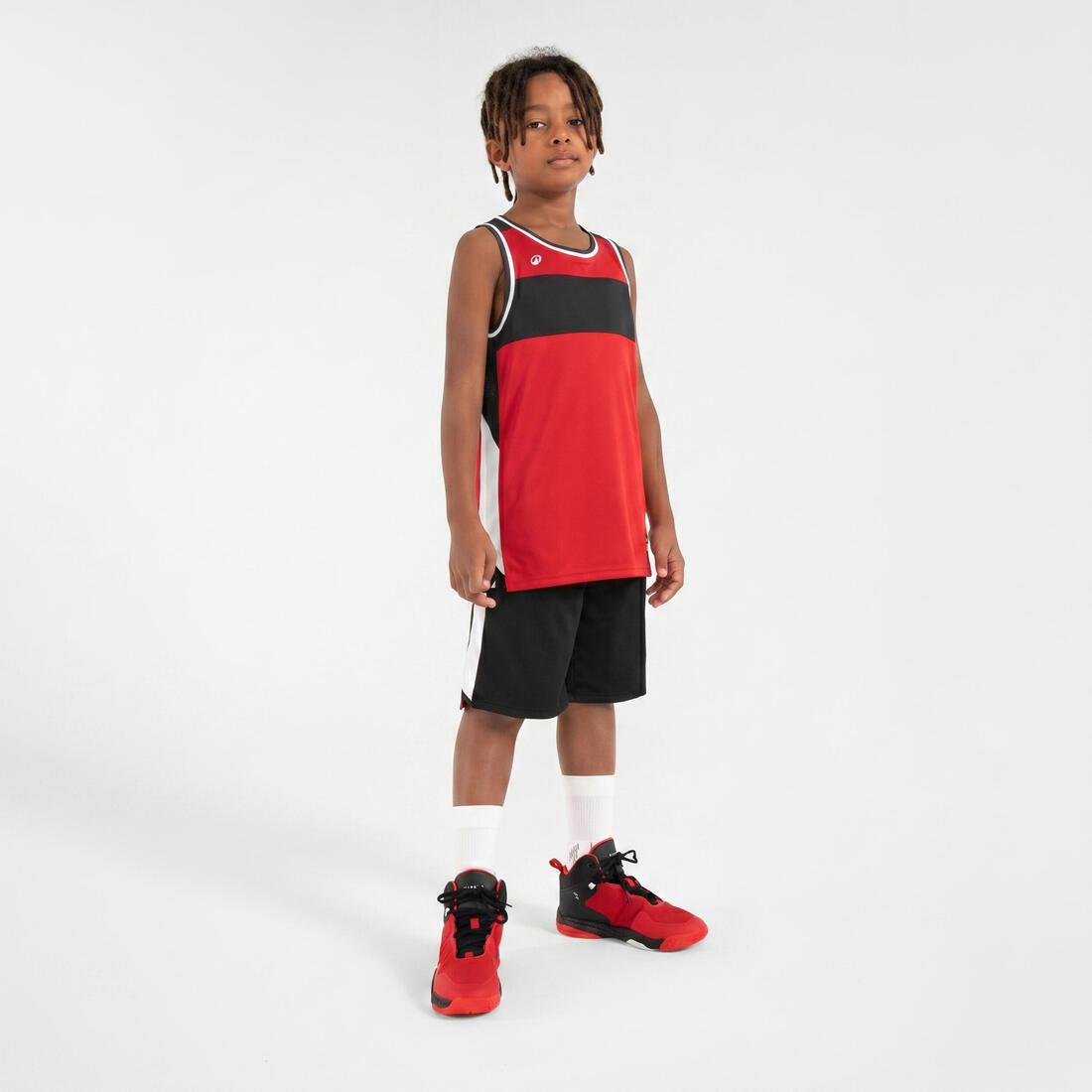 Maillot de Basketball sans manche reversible enfant - T500R JR