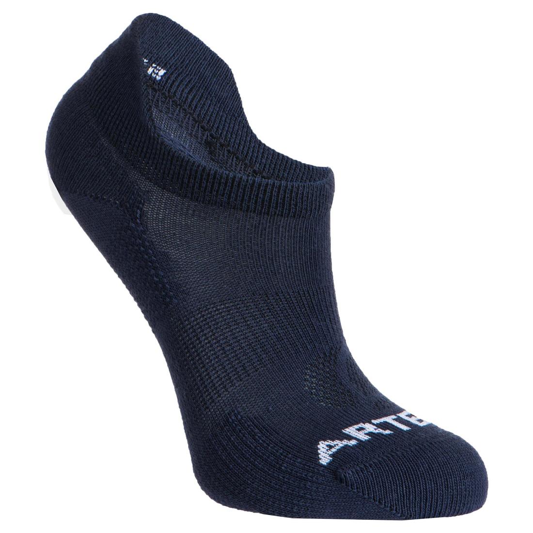 CHAUSSETTES TENNIS ENFANT BASSES ARTENGO RS 160 GRIS LOT DE 3