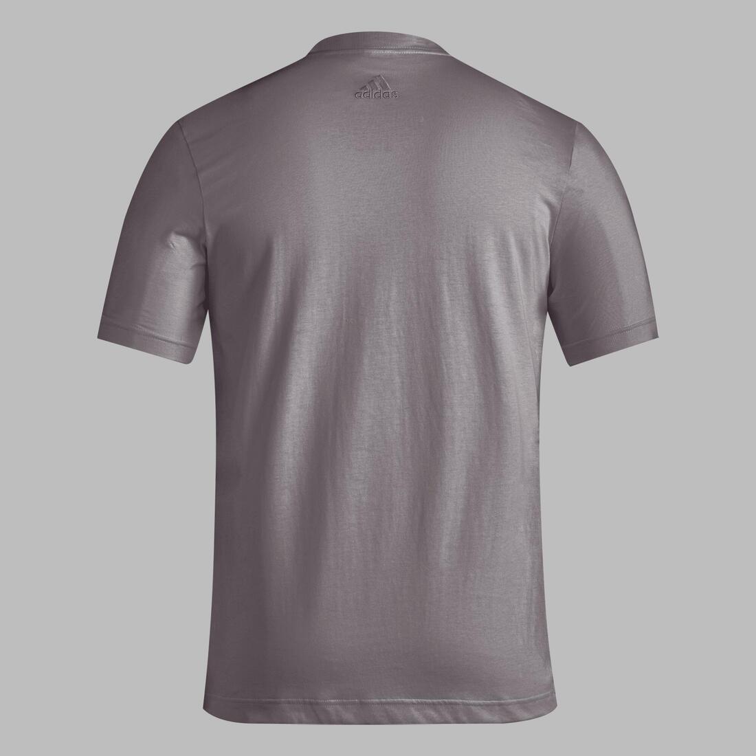 T-SHIRT DE FITNESS SOFT TRAINING ADIDAS HOMME GRIS