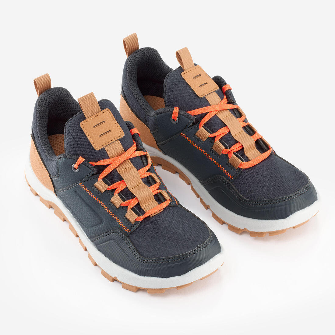 Chaussures de randonnée à lacets déperlantes 35 au 38 enfant, NH500