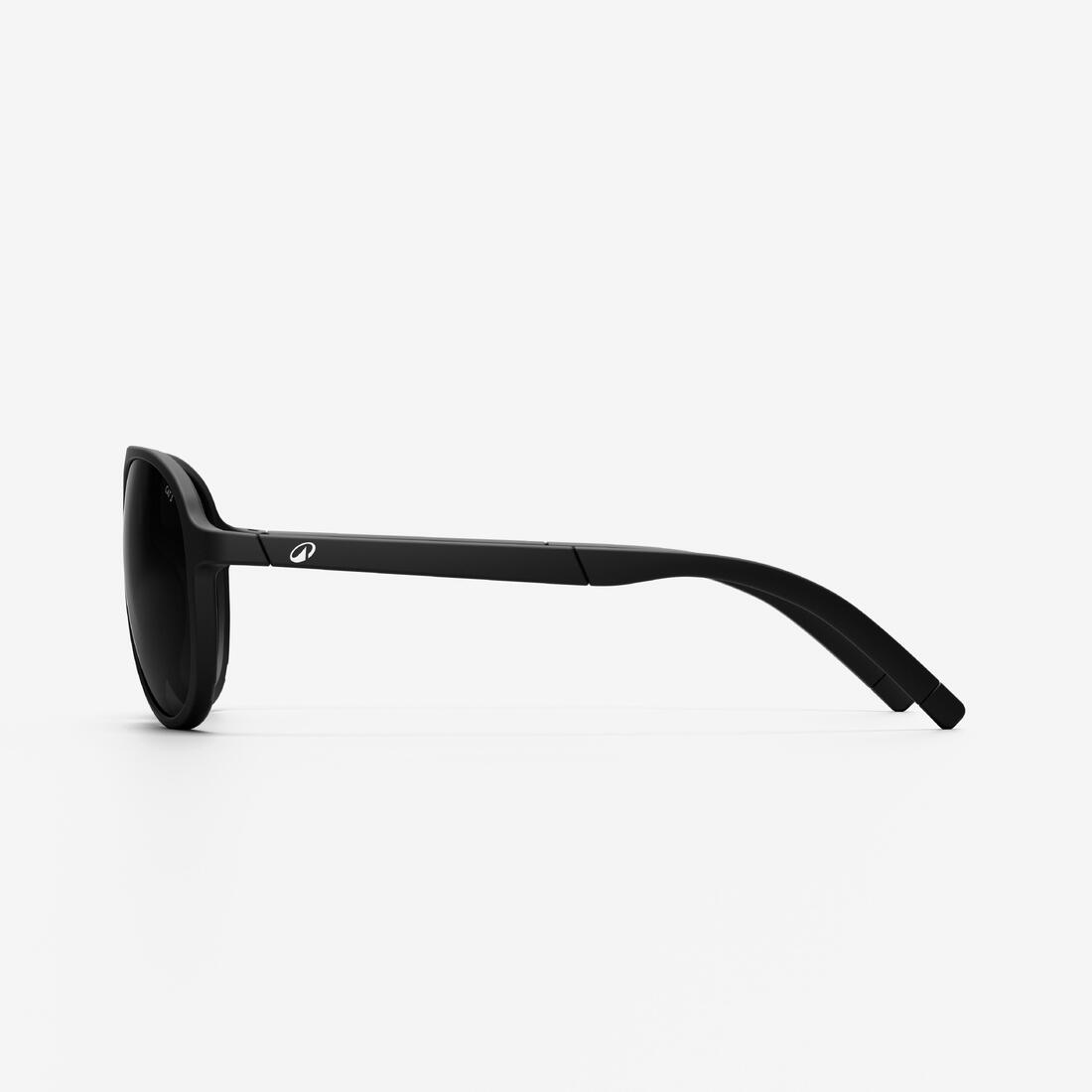 Lunettes de soleil randonnée - MH120A - adulte - catégorie 3 noires