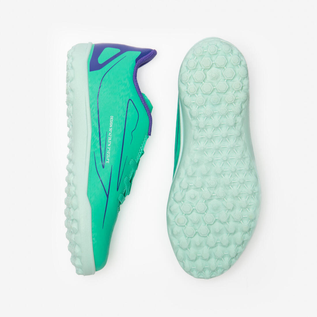 CHAUSSURES DE FOOTBALL ENFANT A SCRATCH 160 EASY TURF