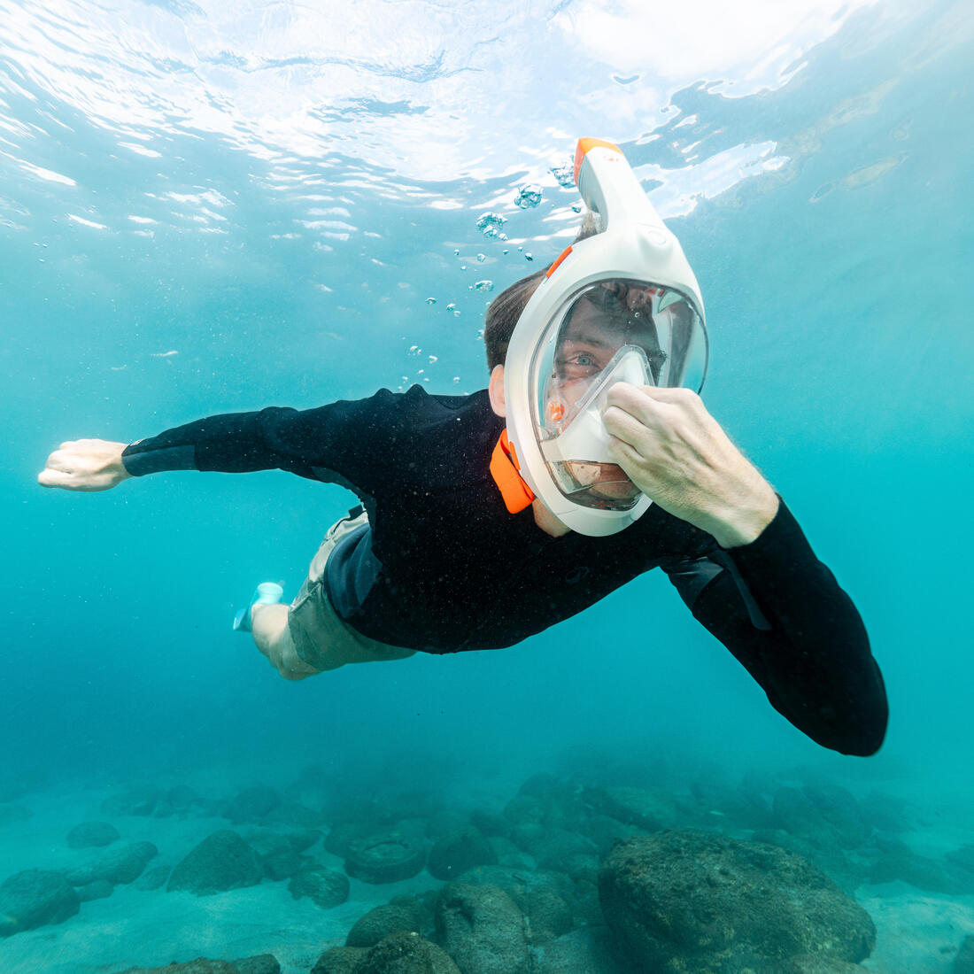 Masque snorkeling immersion Easybreath 900 > 10 ans