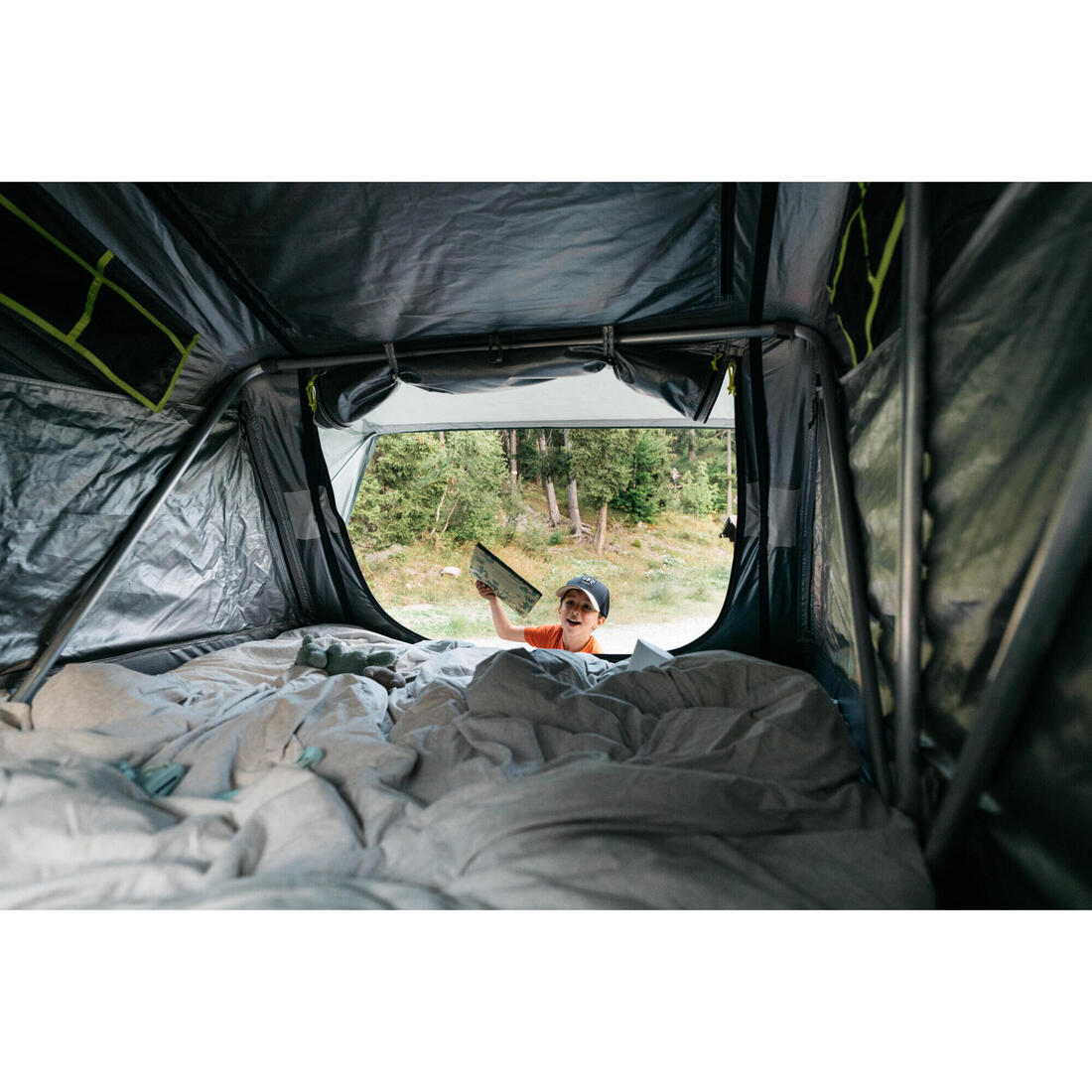 Tente de toit mh500 fresh & black 2 personnes