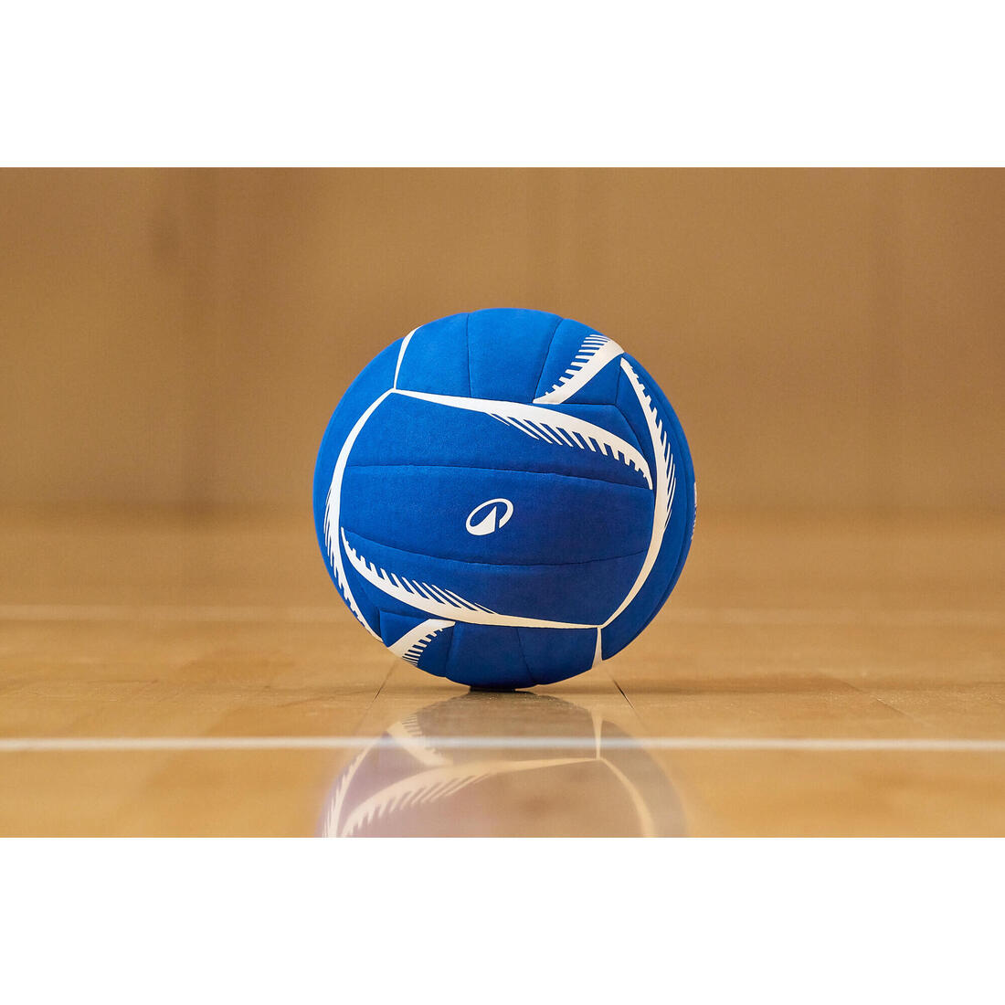 Ballon de volley-ball - vb500 soft 200/220g bleu et blanc