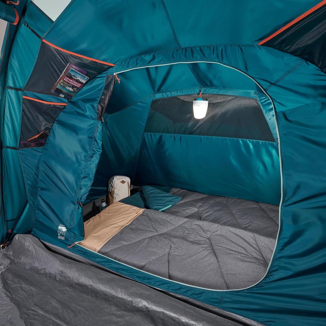 Tente de camping 4 places 2 chambres, Arpenaz 4.2