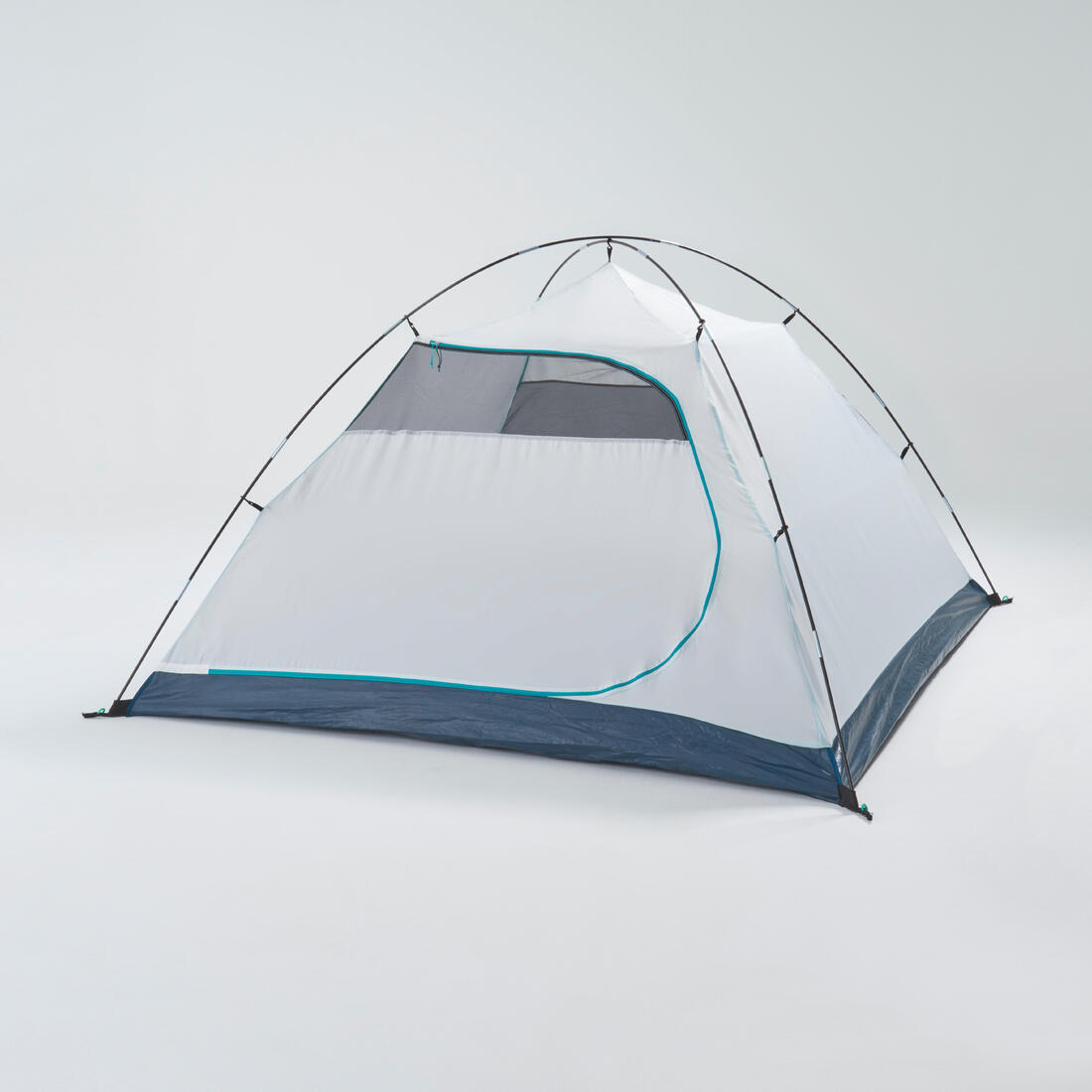 Tente de camping 3 places, MH100 gris