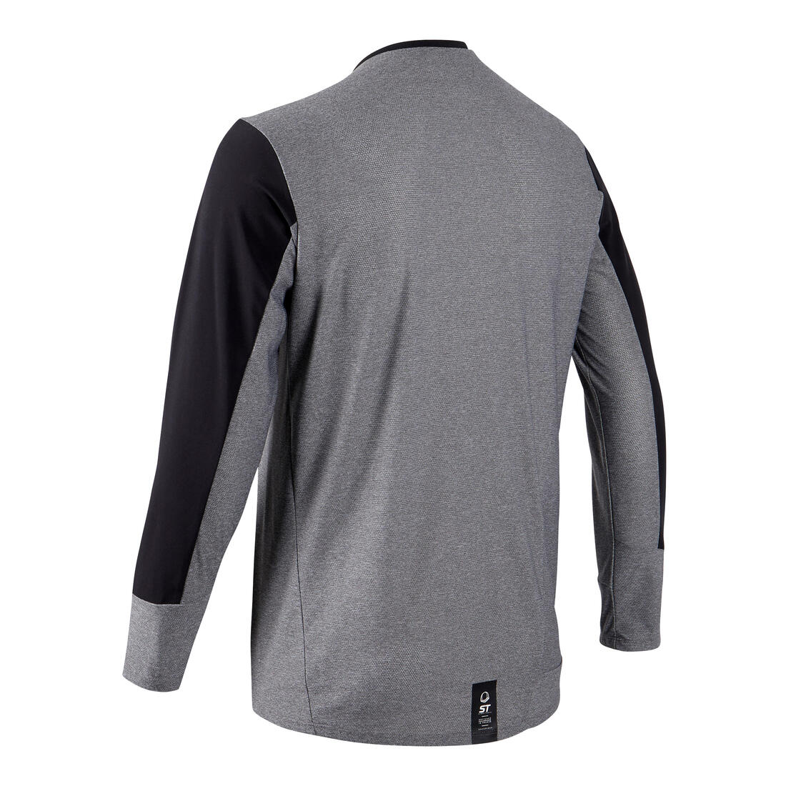 Maillot manches longues velo vtt expl 100 gris