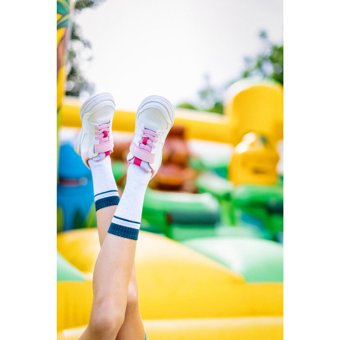 Chaussures de sport à scratch résistantes enfant, Playventure Yard