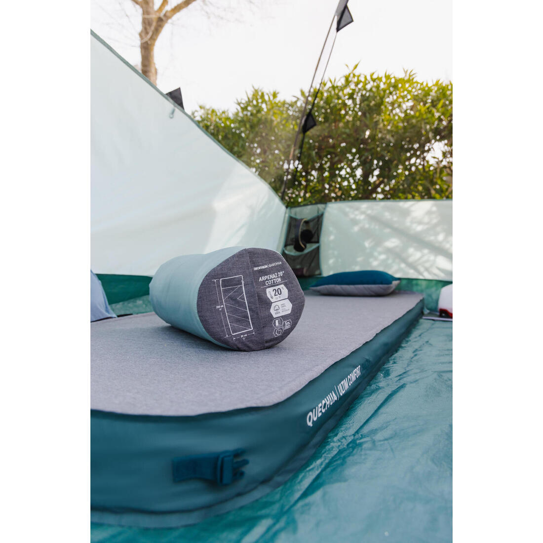Matelas autogonflant de camping - ultim comfort 70 cm - 1 personne