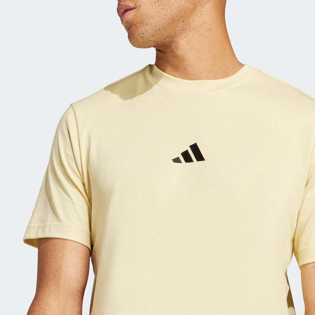 T-shirt de fitness en coton pour homme