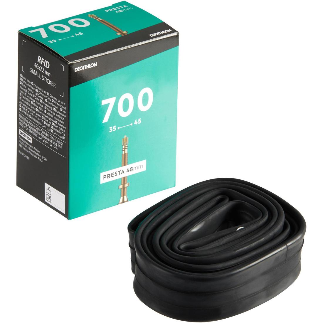 Chambre a air 700x35/45 valve presta 48mm