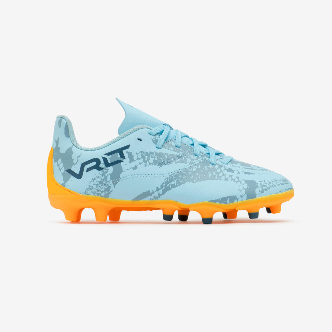 CHAUSSURES DE FOOTBALL ENFANT A LACETS VIRALTO I FG NEBULA