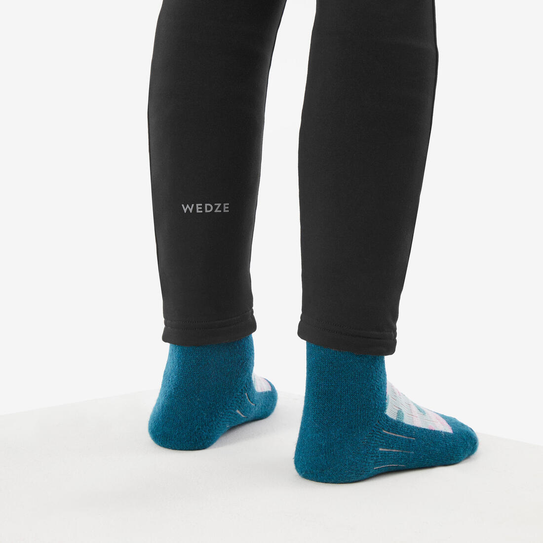 Sous-vêtement pantalon thermique de ski enfant 4-14 ans, BL 500