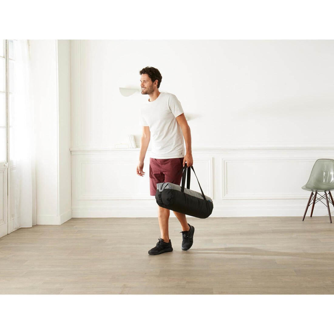 Sac pour tapis de sol, gris