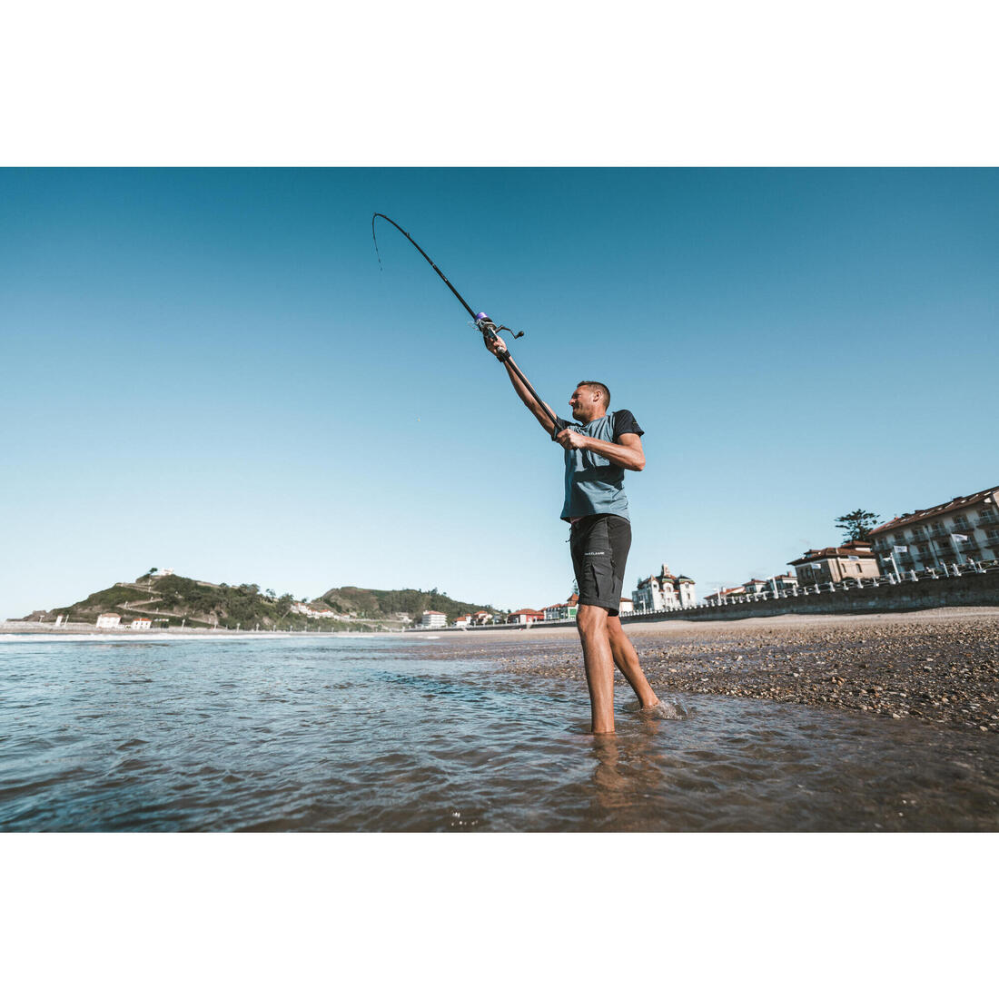 Canne de pêche en surfcasting SYMBIOS-900 4.35m 100-250g BLACK EDITION