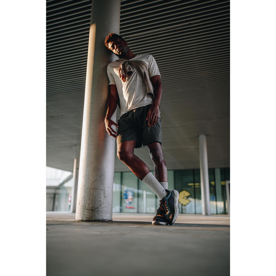 Short de running homme - kiprun run 500 dry
