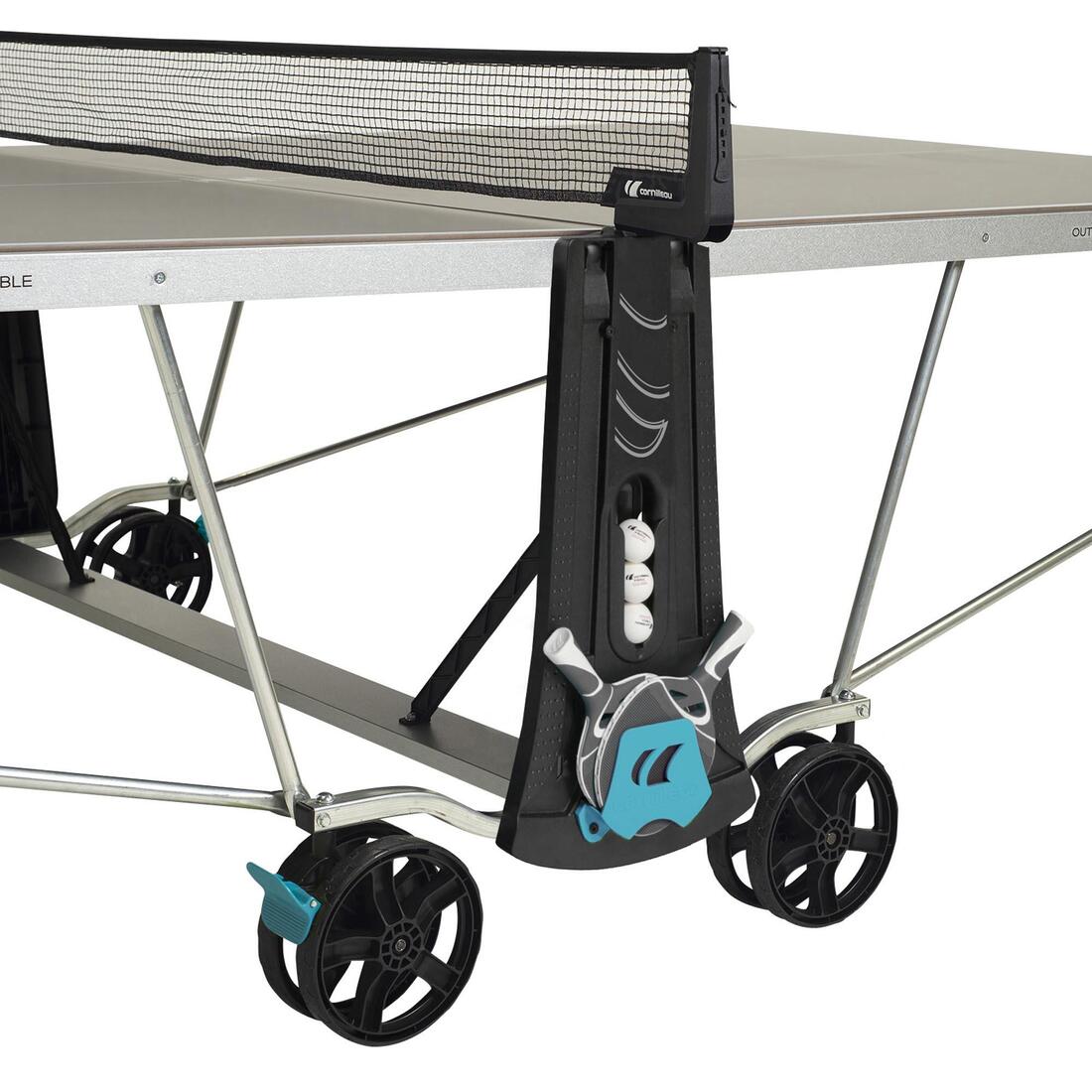 TABLE DE PING PONG EXTÉRIEURE 300X GRISE