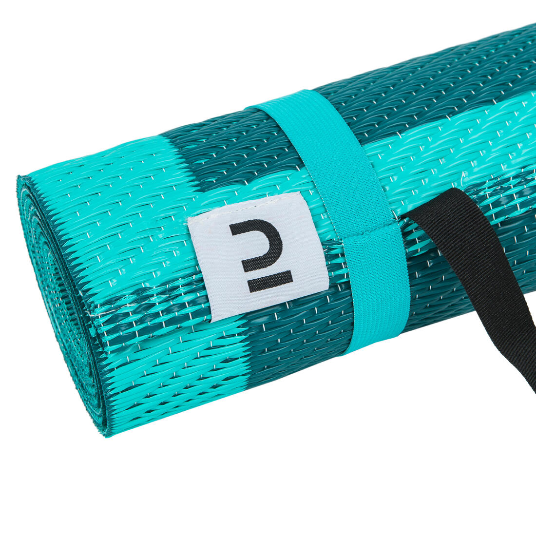 Natte de plage turquoise bleu