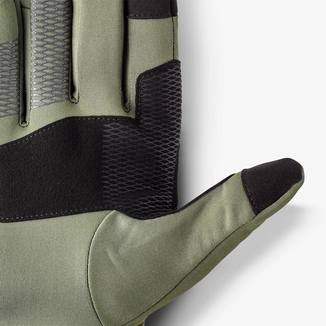 Gants tactiles et stretch de trekking adultes, MT500