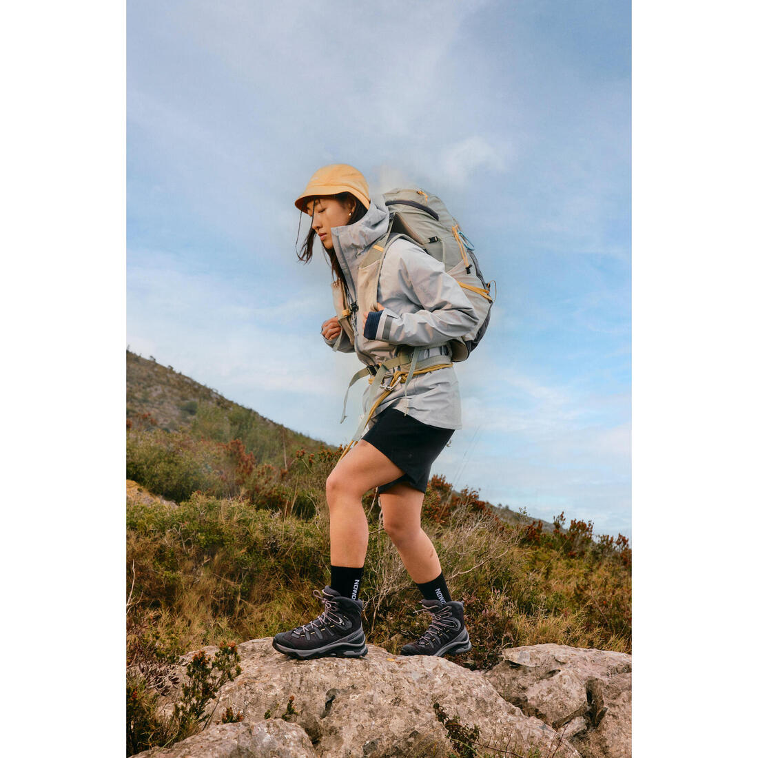 Chaussures trekking cuir imperméables Gore-Tex® - Salomon quest 5 gtx - Femme