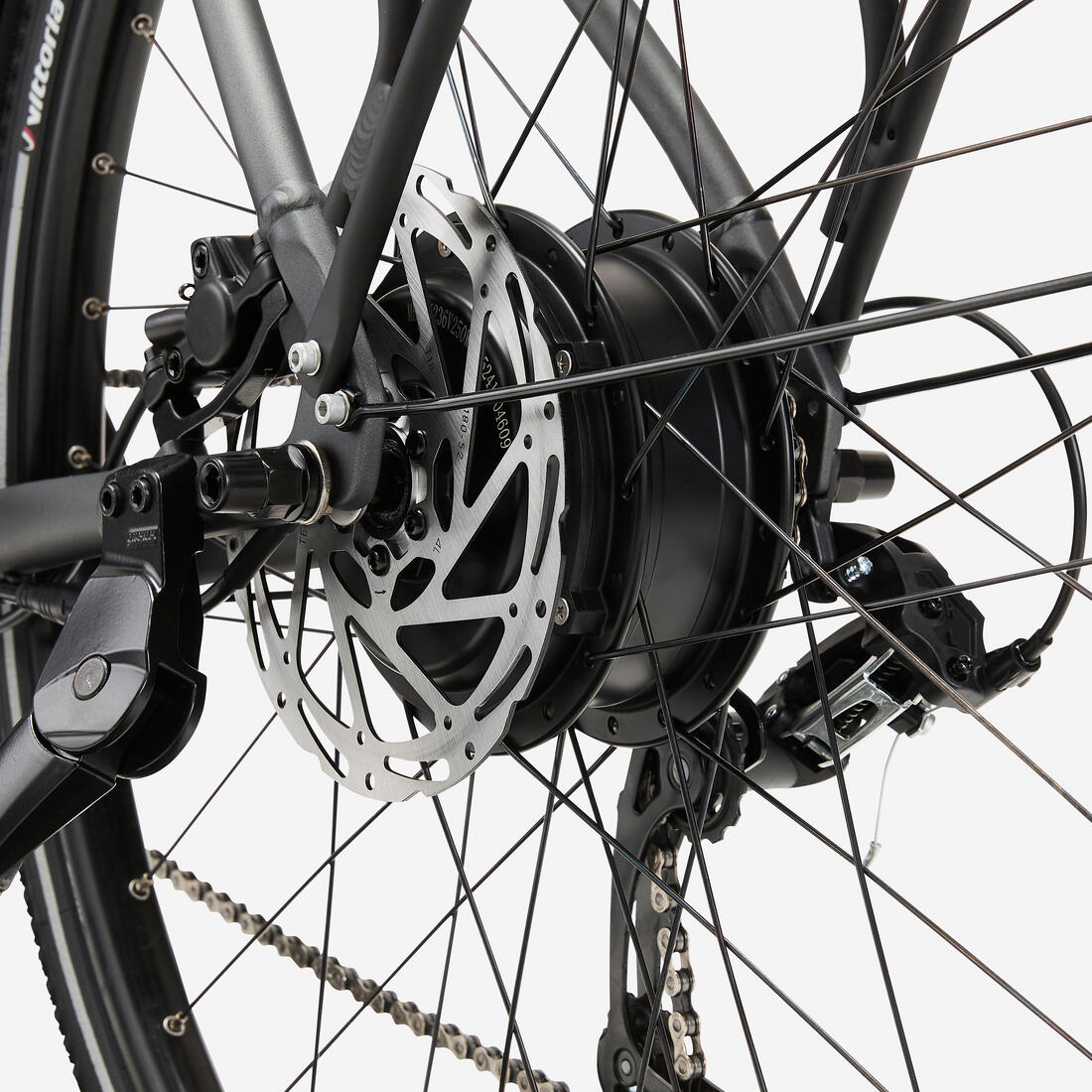 Velo ville longue distance 500 assistance electrique cadre haut.