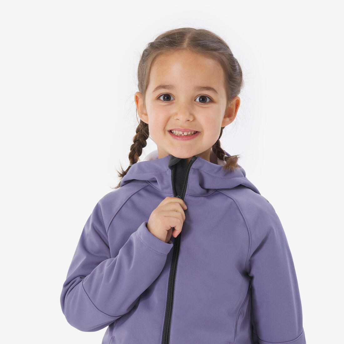 Veste softshell de randonnée enfant 2-6 ans, MH900