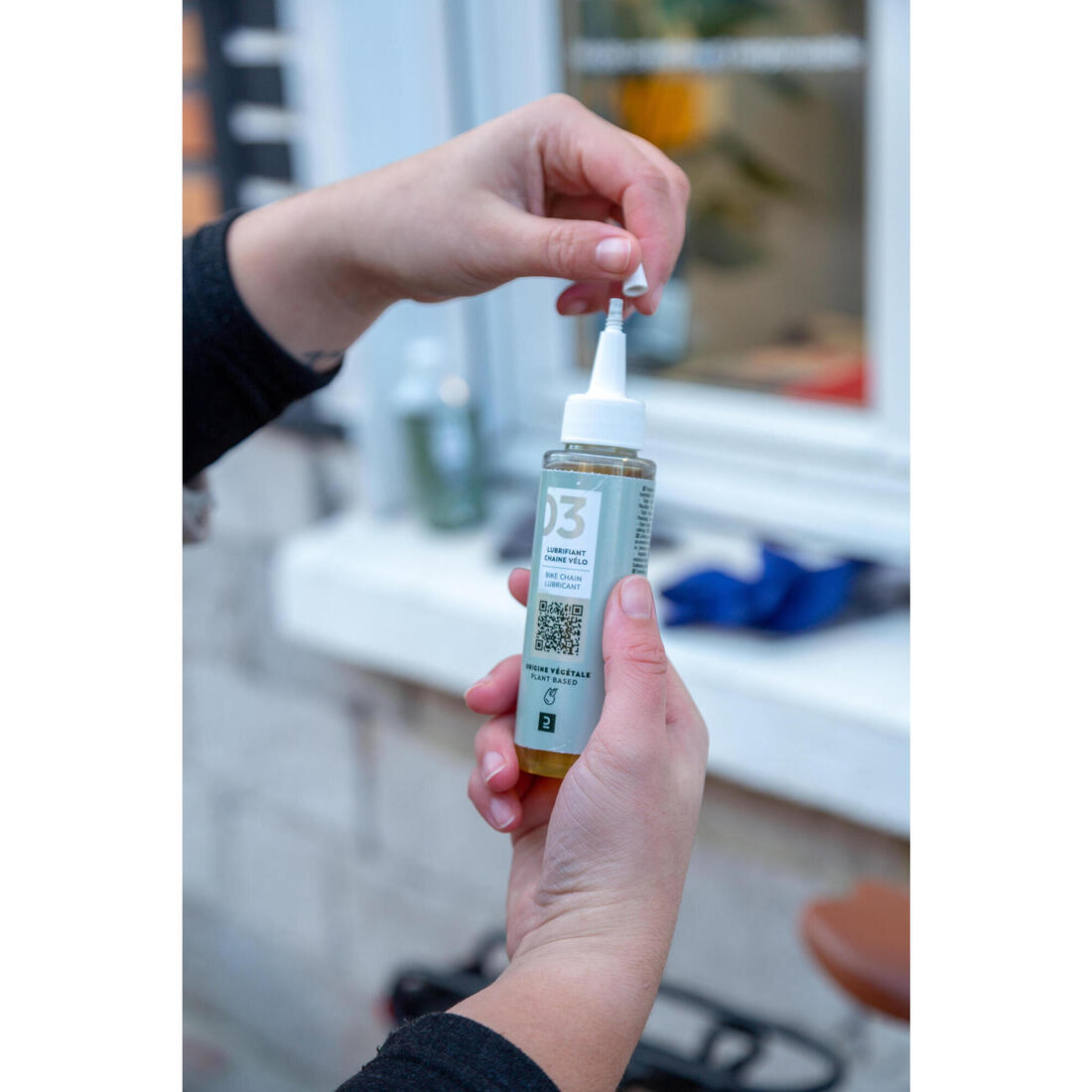 LUBRIFIANT CHAINE VELO TEMPS SEC - 100ML