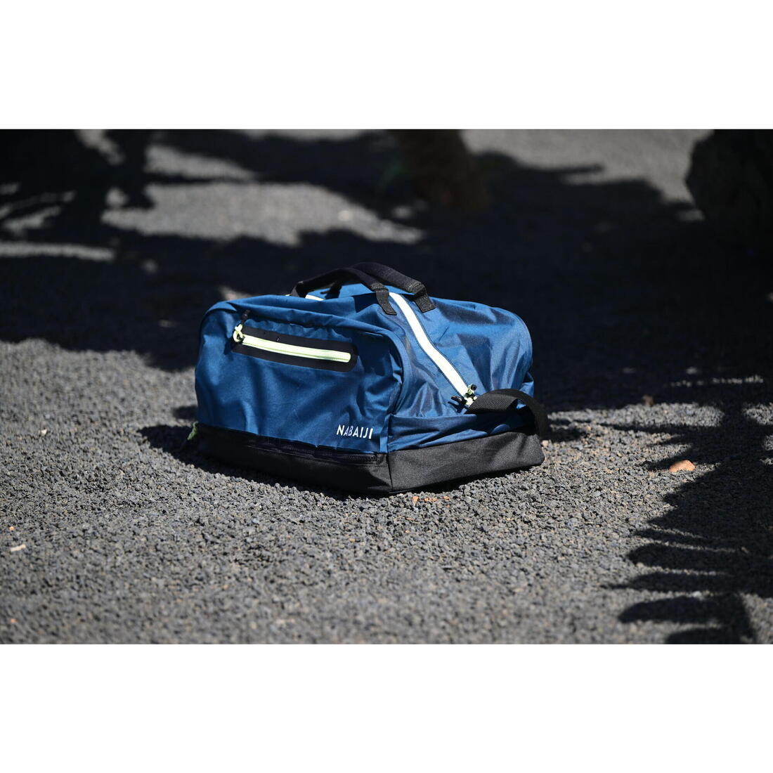 Sac de piscine Duffle bag 27L 3 compartiments, bleu noir