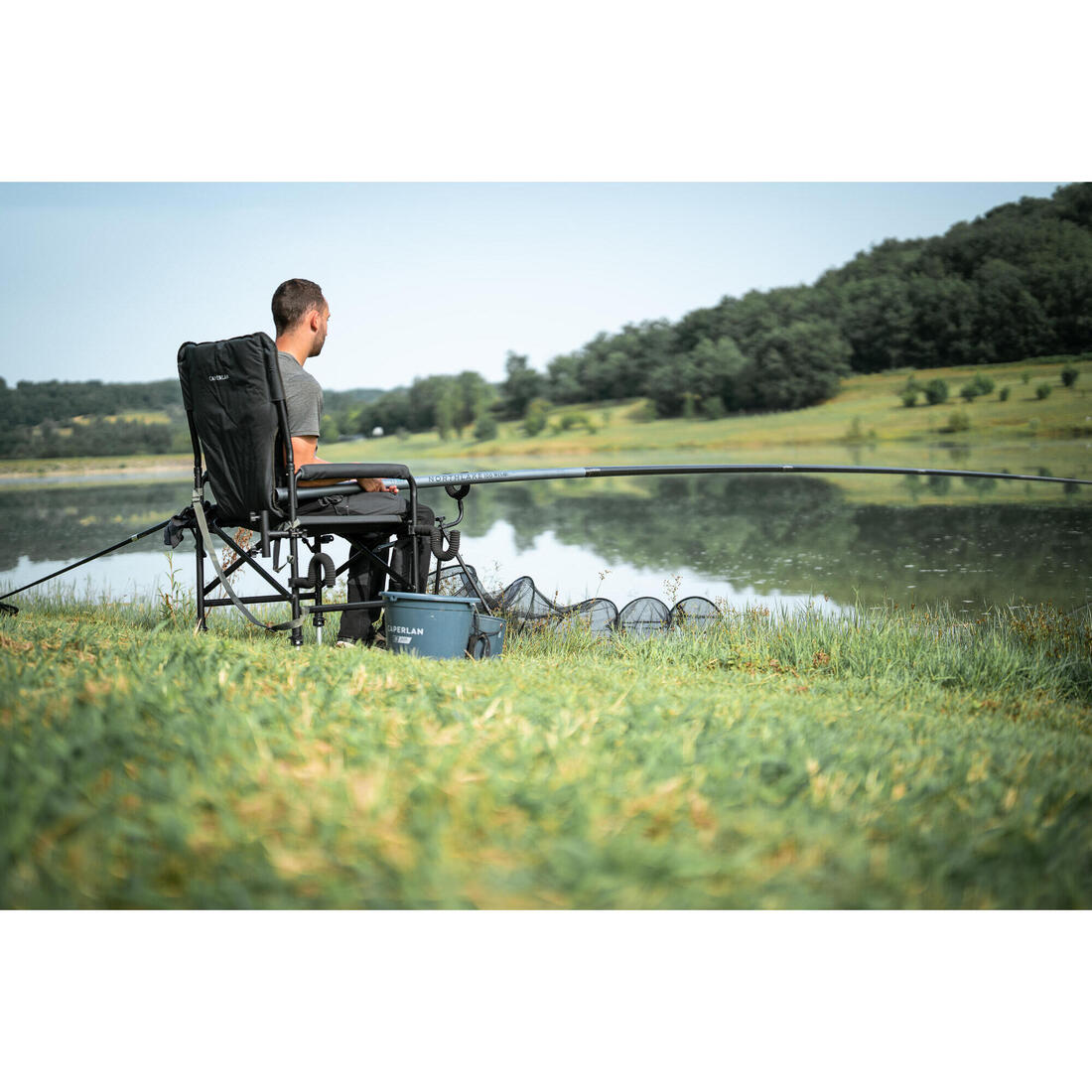 KIT NORTHLAKE 100 3,4M POUR LA PÊCHE DU POISSON BLANC A LA CANNE A EMMANCHEMENT