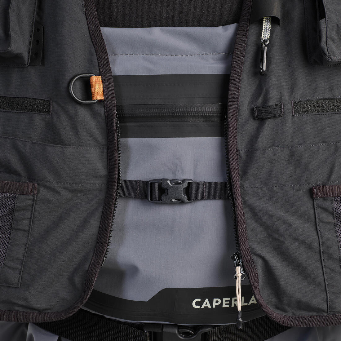 Gilet de pêche en wading - FV 500 WD gris