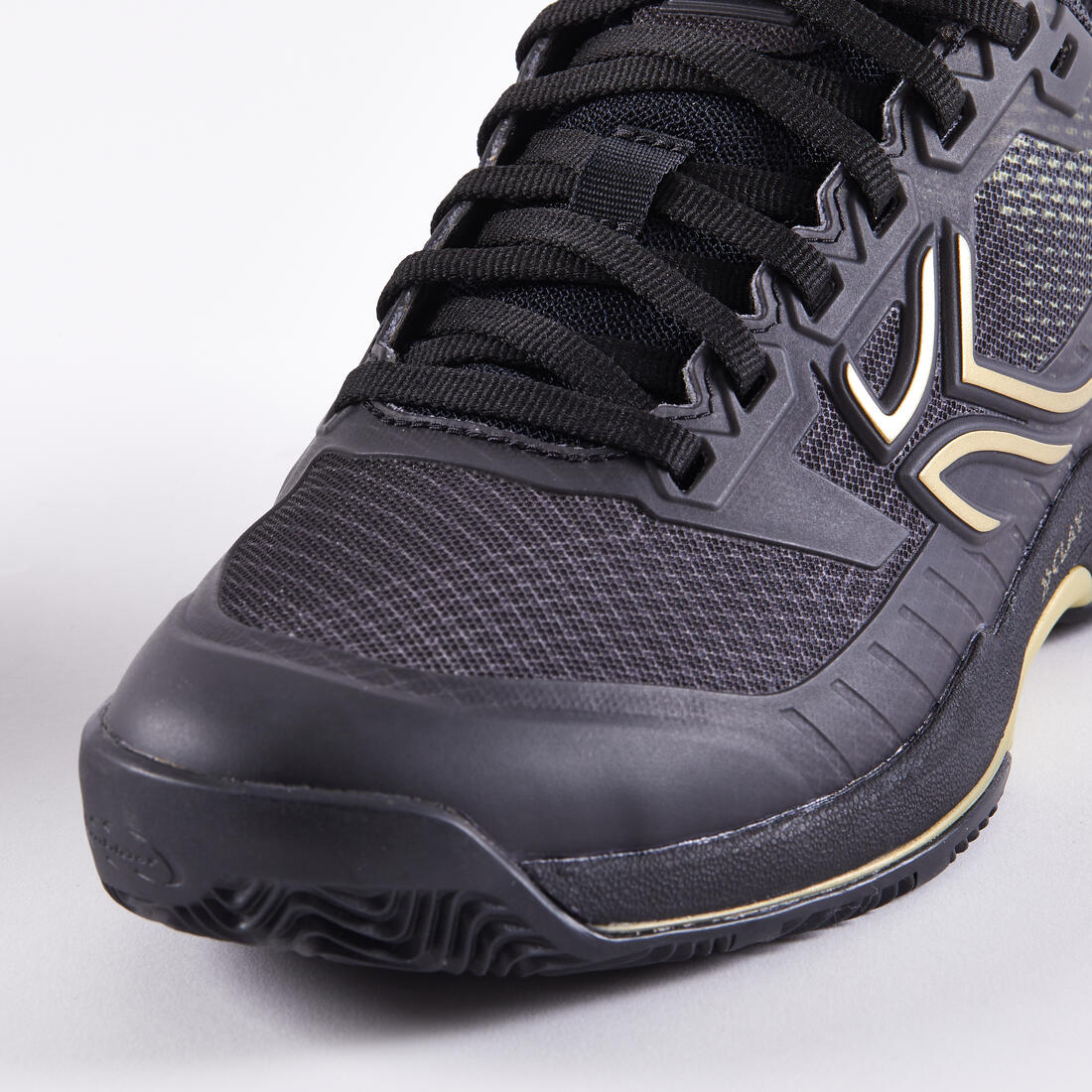 CHAUSSURES DE TENNIS FEMME TS990 NOIRES TERRE BATTUE