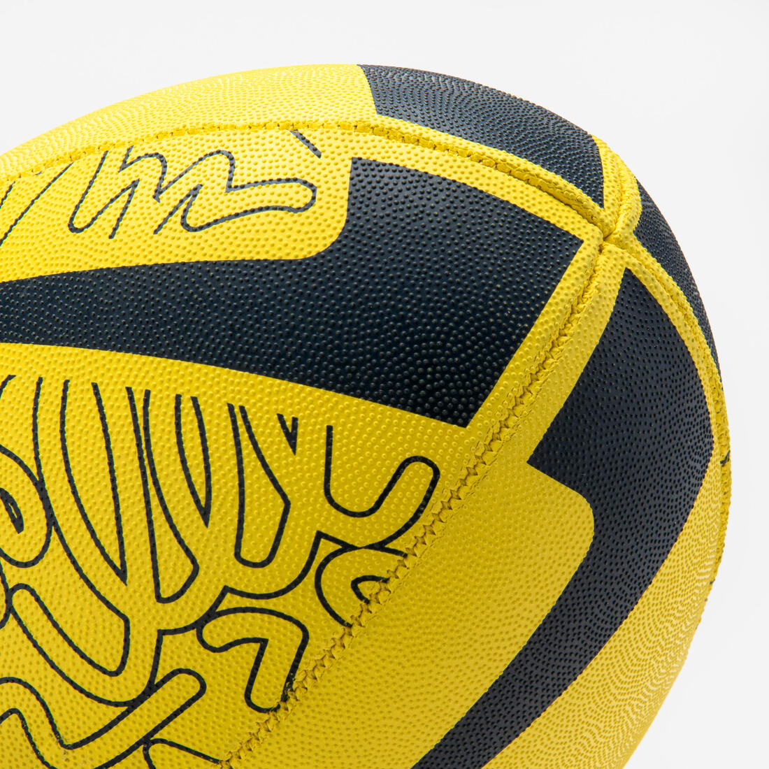 Ballon de rugby enfant - R100 initiation light taille 3 jaune
