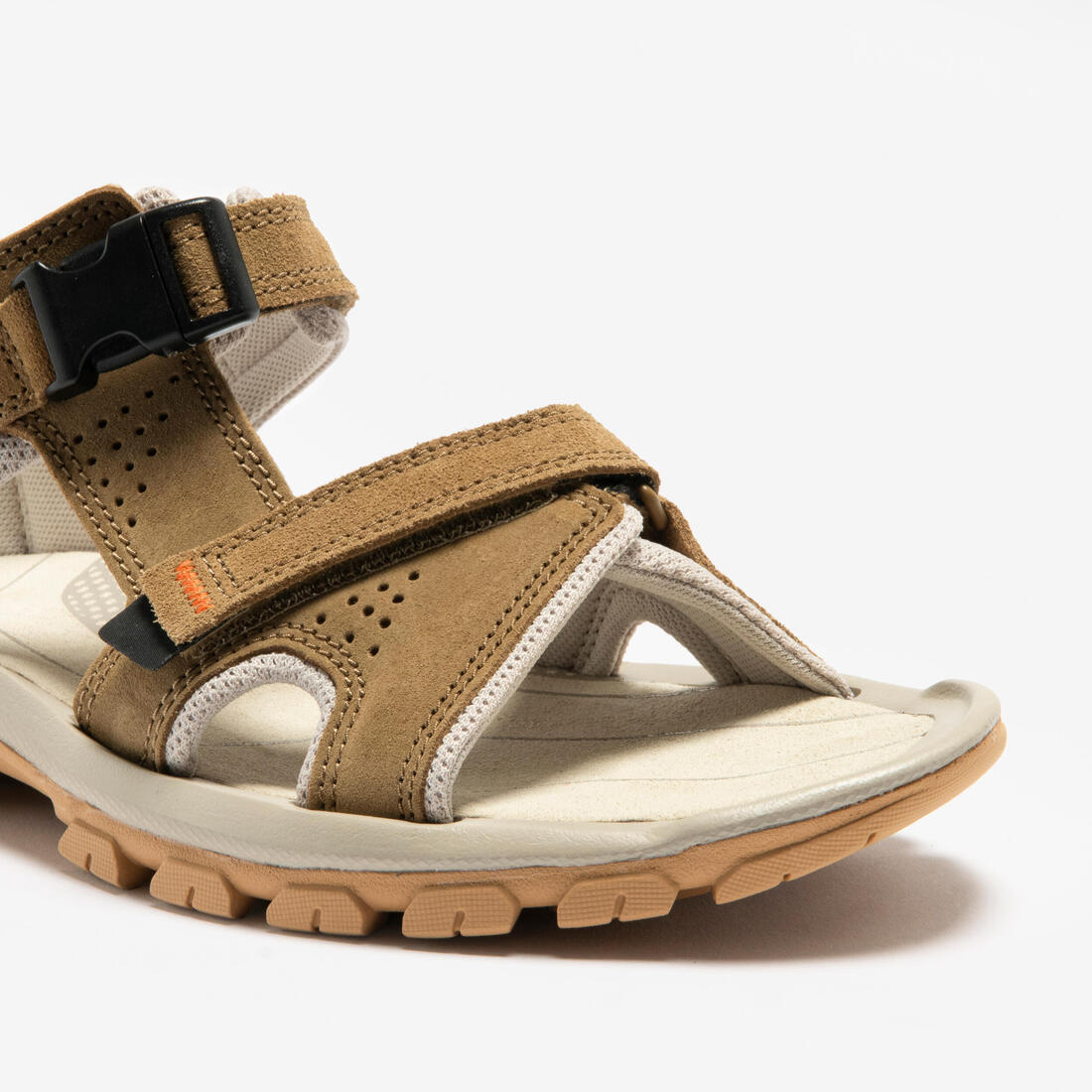Sandales de randonnée homme, NH500 Cuir