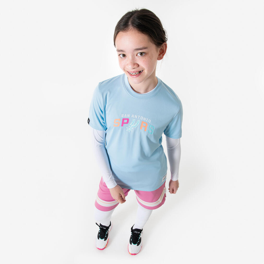 Sous-maillot basketball NBA manche longue enfant