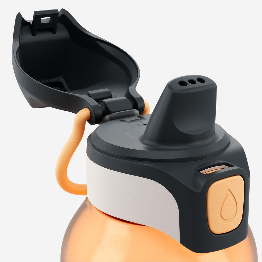 Gourde 500 enfant 0,5l Ecozen® avec bouchon instantané pour la randonnée