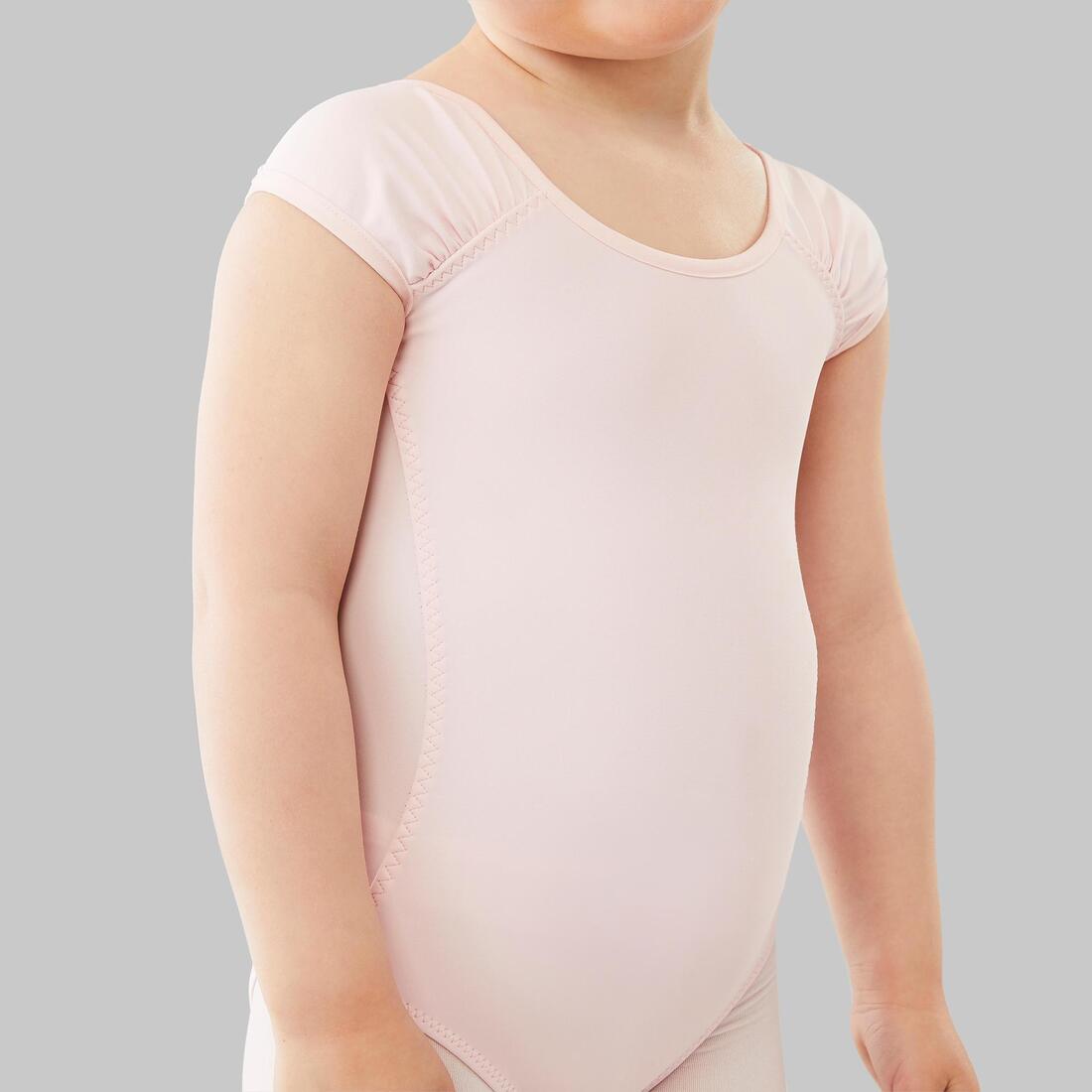 Justaucorps danse classique manches courtes fille