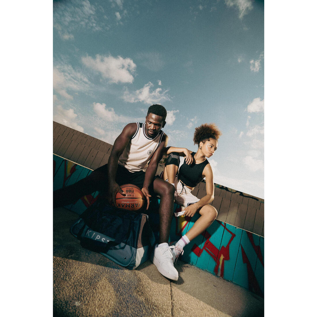 Sac de sport compartiment chaussures 45L