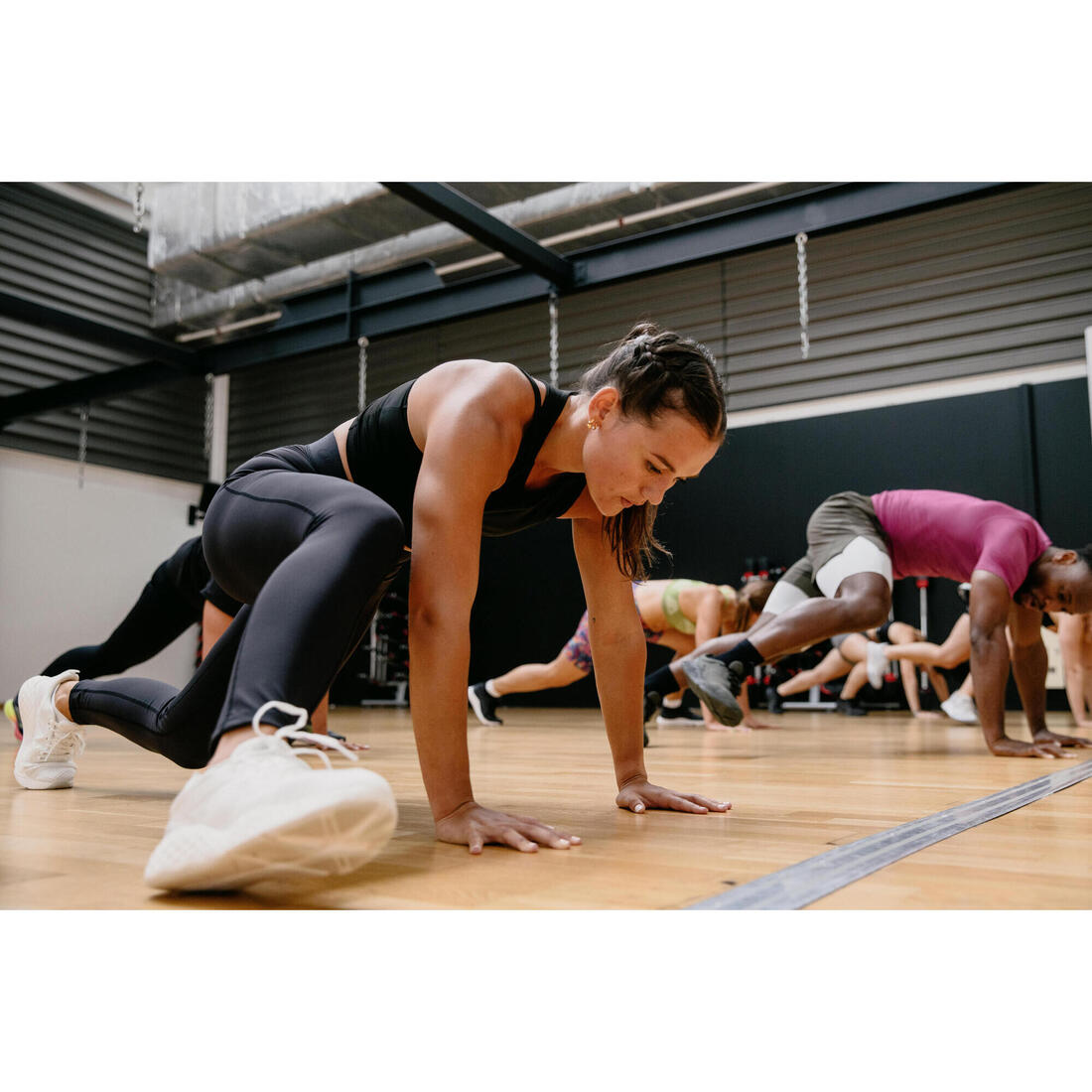 Legging de sport avec ceinture élastiquée femme
