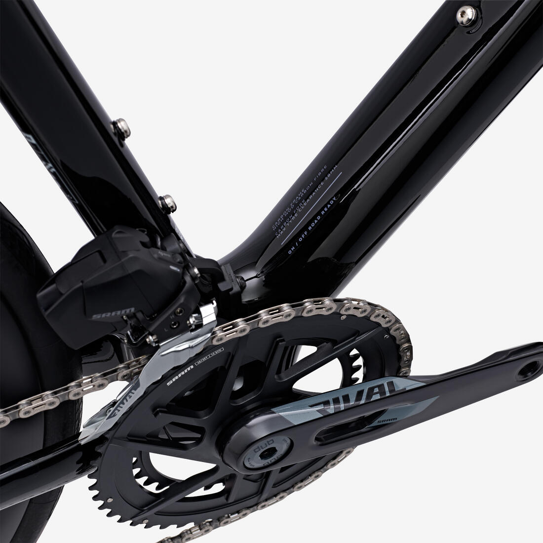 Vélo de route carbone SRAM Rival AXS E1 2x12v, EDR CF