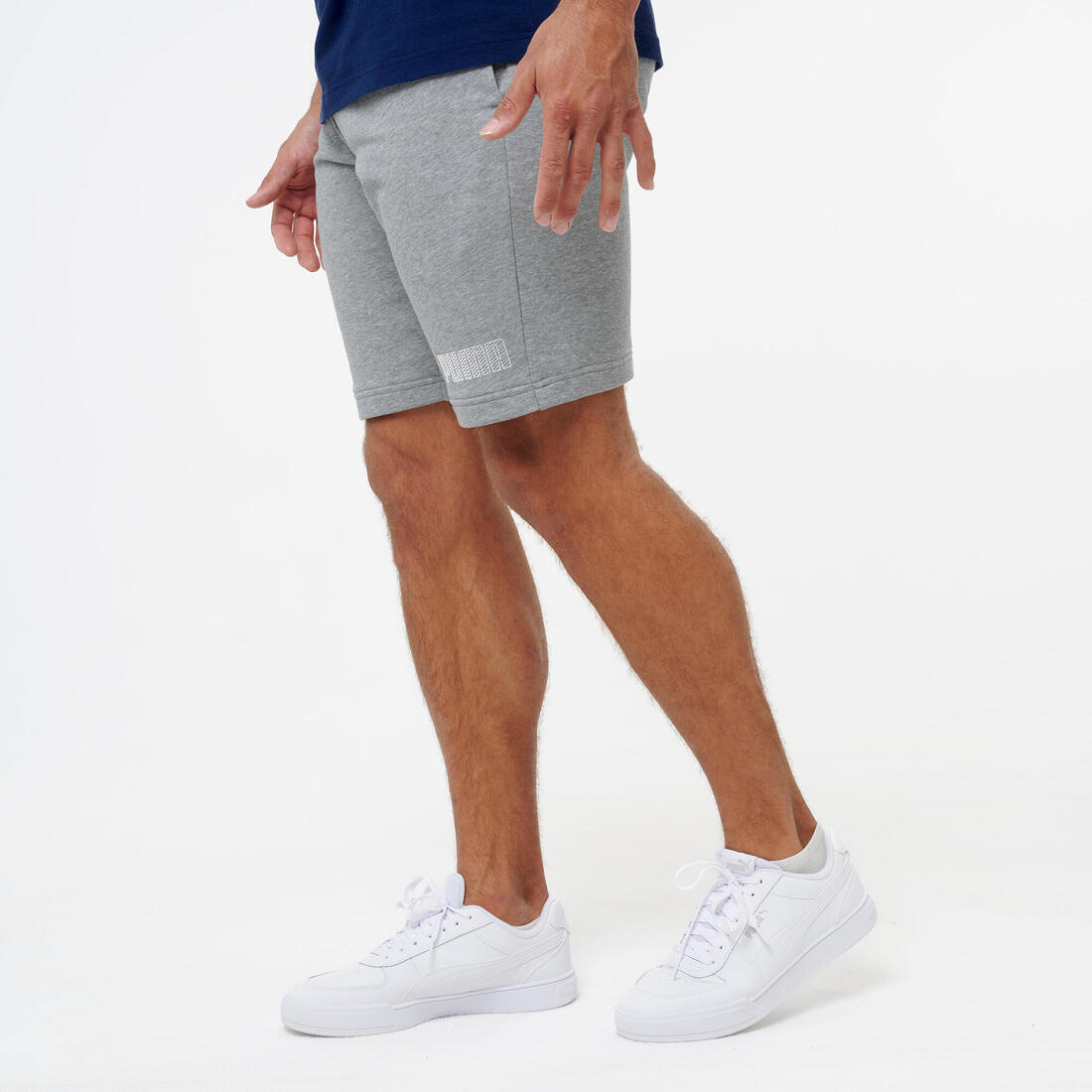 Short de fitness en coton homme