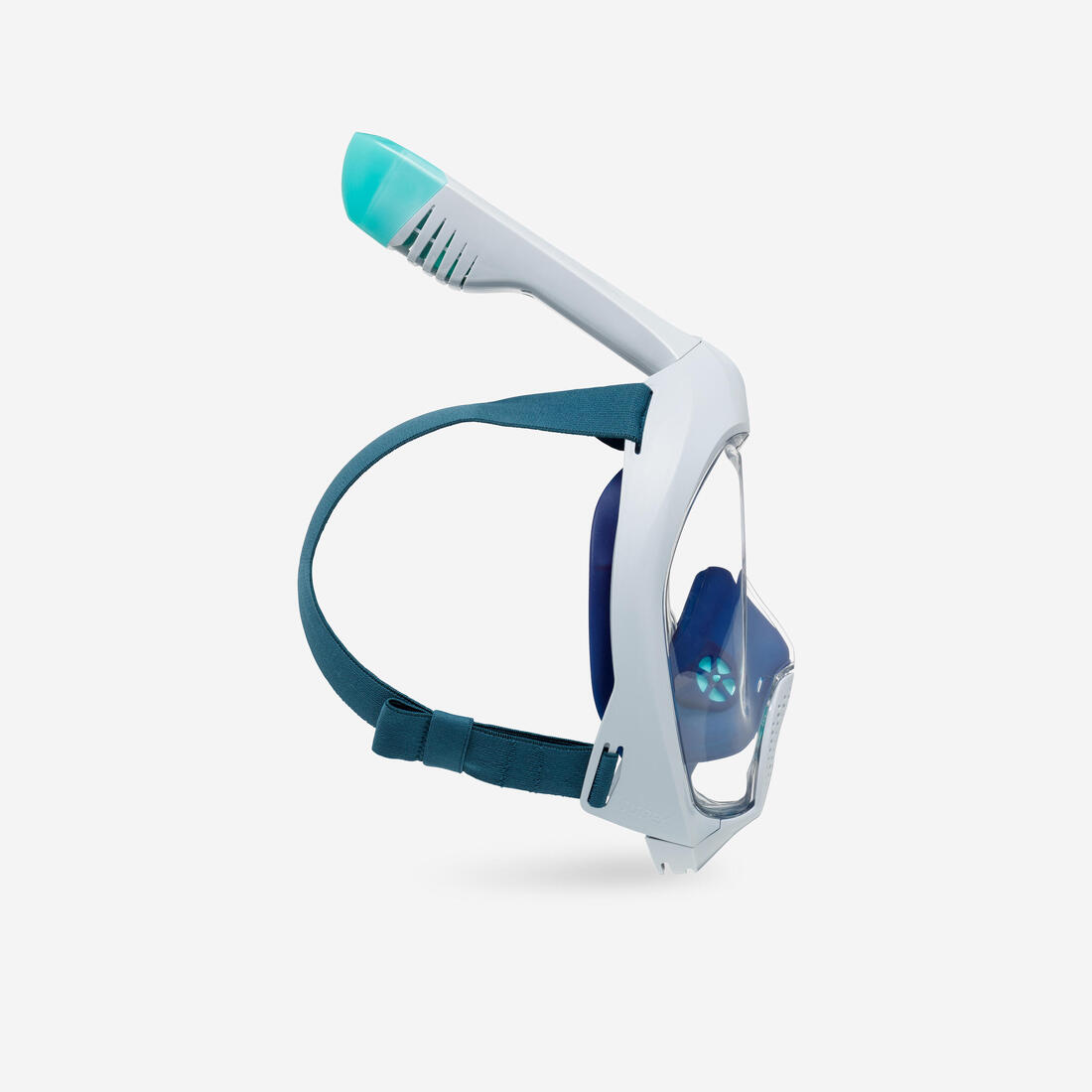 Masque snorkeling surface easybreath + avec valve acoustique > 10 ans - jungl